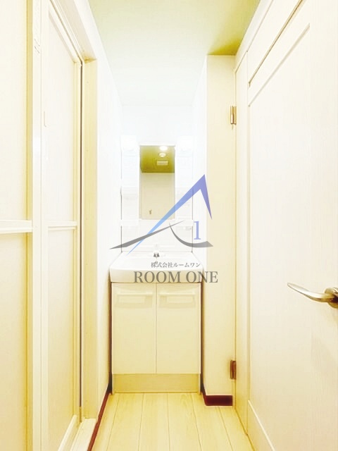 洗面設備　洗面台です。