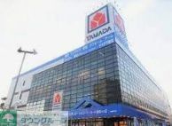 ショッピングセンター　ヤマダデンキ家電住まいる館YAMADA福岡賀茂店（ショッピングセンター）まで870m