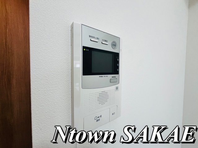 セキュリティ　モニター付きインターホンです