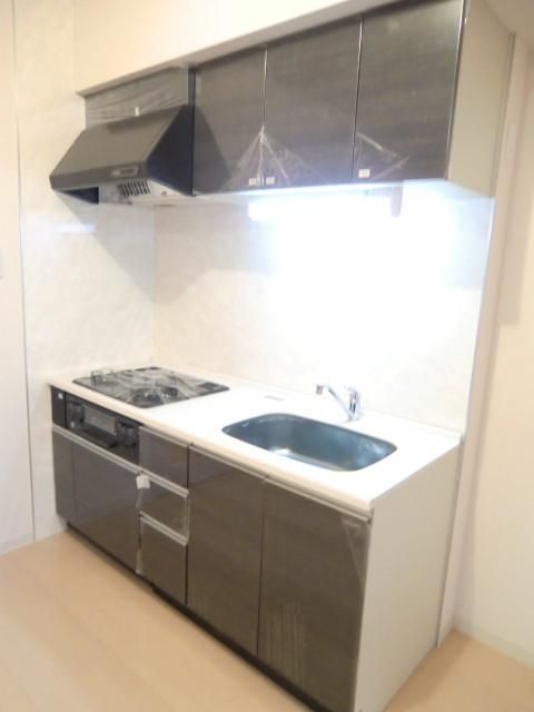 キッチン　★使いやすい3口ガスシステムキッチン★