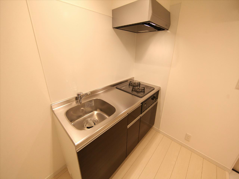 キッチン　システムキッチン（ガス2口コンロ付）