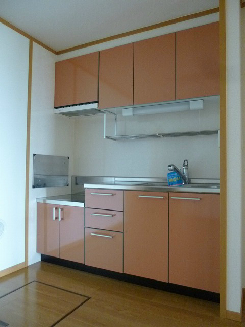 キッチン　※写真は別号室です