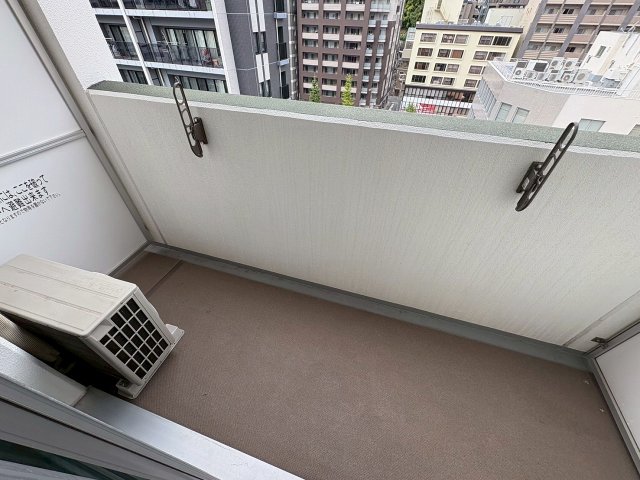 バルコニー　広々としたバルコニーです