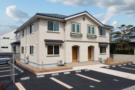 建物外観　三井ホーム施工のアパート