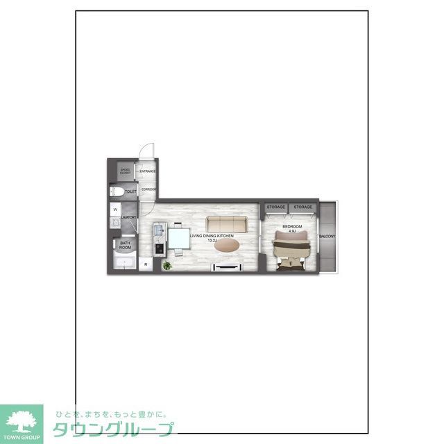 その他　家具配置間取り図