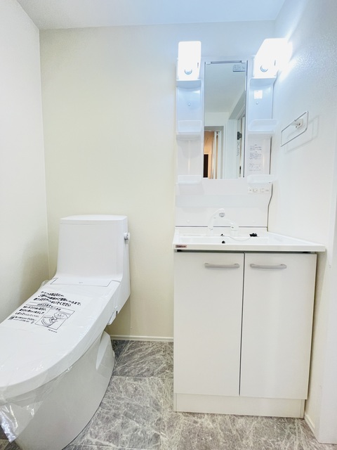 洗面設備　同タイプ別部屋参考写真です