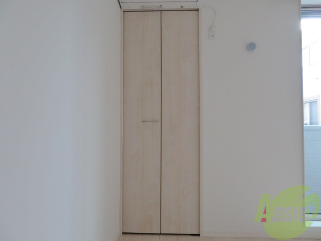 収納　ここに収納があります。収納があると部屋が広く使えます。
