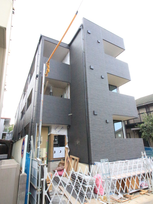 建物外観　建築中