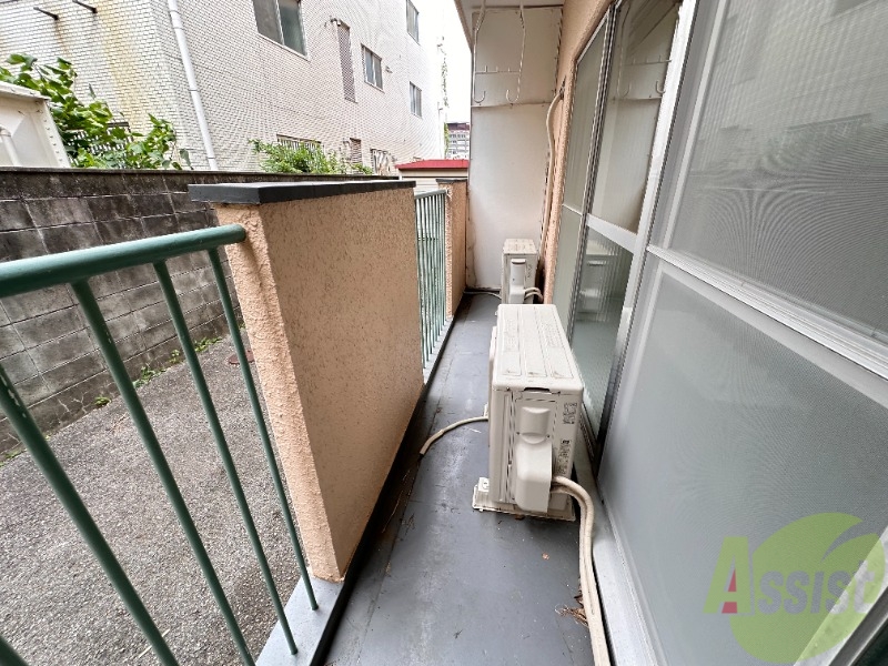 バルコニー　風通しの良いバルコニーです。