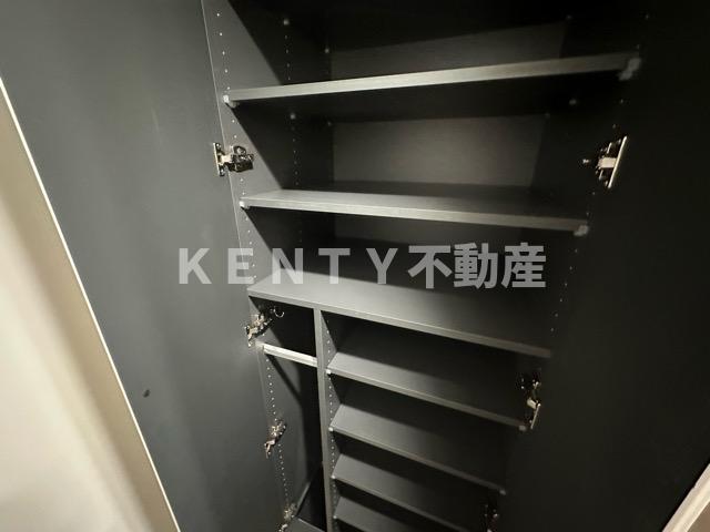 収納　収納のためのスペースです
