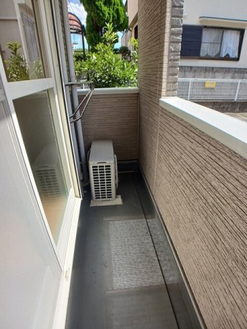 バルコニー　広々としたバルコニーです