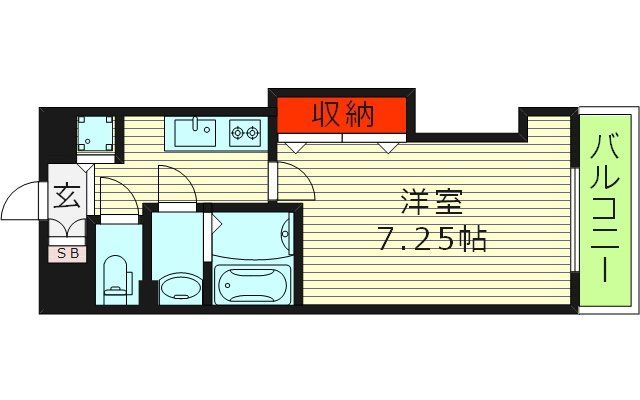 Luxe深江橋の間取り写真