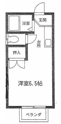 ロックス貝塚の間取り写真