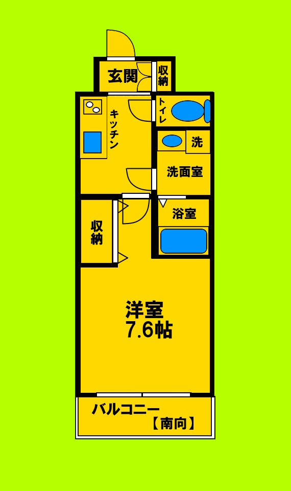 ＪＲ東海道本線 岸辺駅 徒歩3分 10階建 築3年の間取り写真
