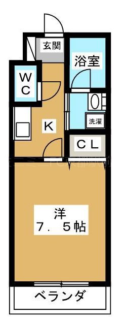サクシード葛野五条の間取り写真