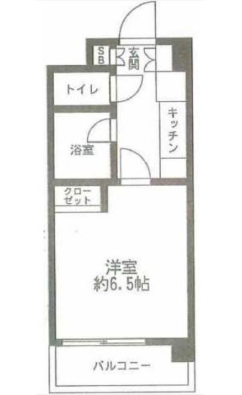 悠々コート西蒲田の間取り写真