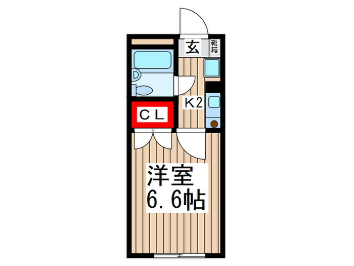 シティクレスト南浦和の間取り写真