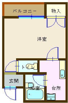 笹兵衛ビルの間取り