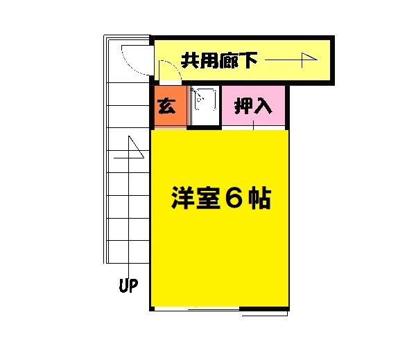 長谷川アパートの間取り