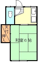 北戸荘の間取り