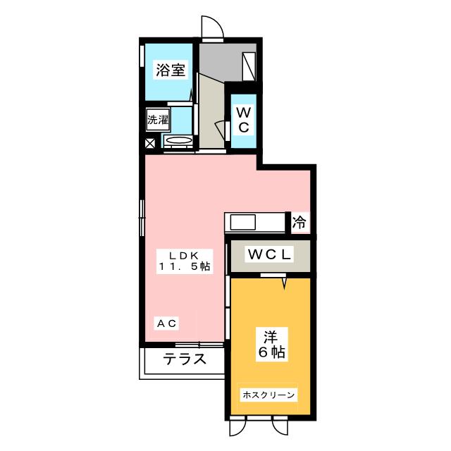テゾーロの間取り