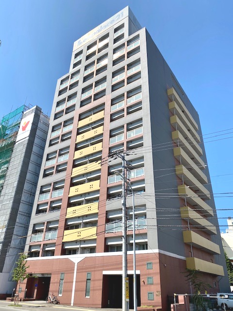 D’sVARIE札幌レジデンスの建物外観