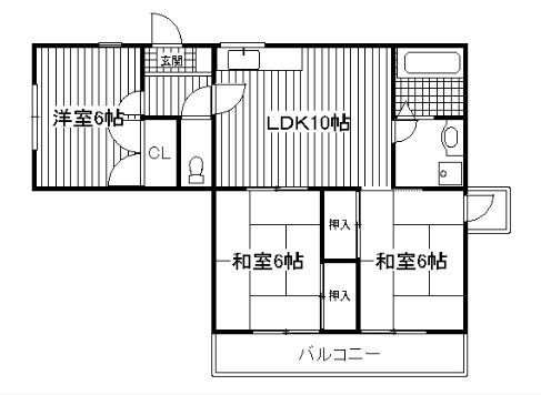 HIROHOUSE15の間取り