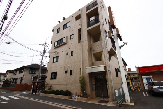 広島市南区東雲のマンションの建物外観