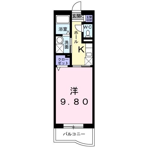 プロムナード　ベルの間取り