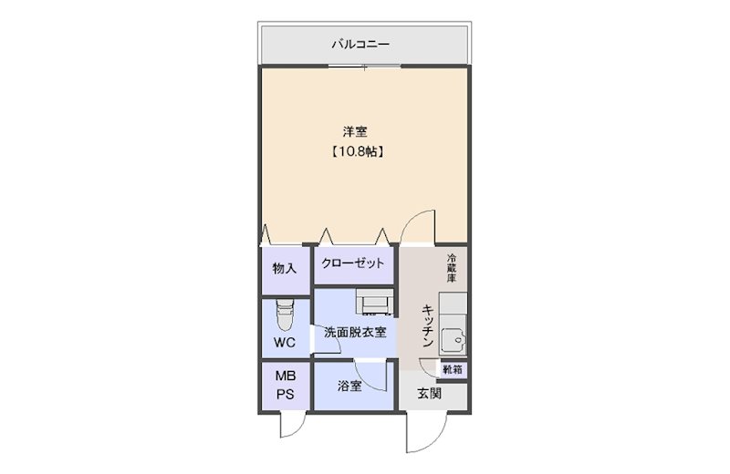 アサヒ駅前ビルの間取り