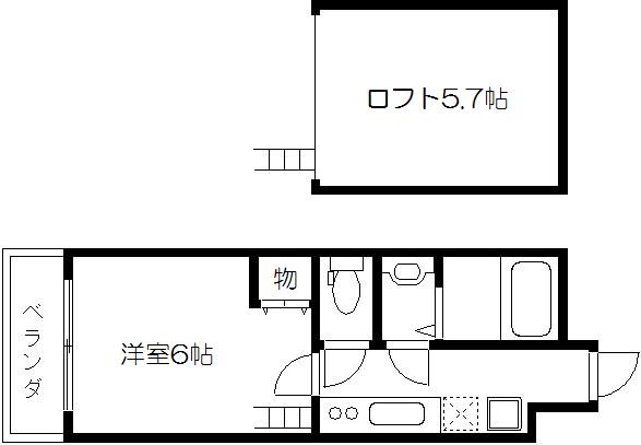 ロフティ智恵光院南の間取り