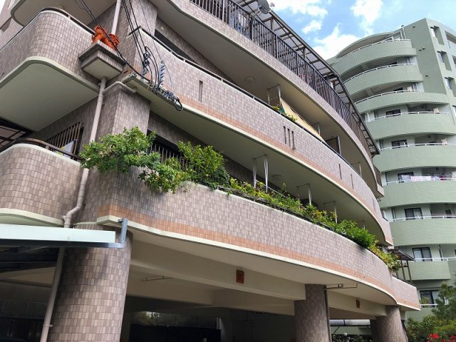 【マンション島芳の建物外観】