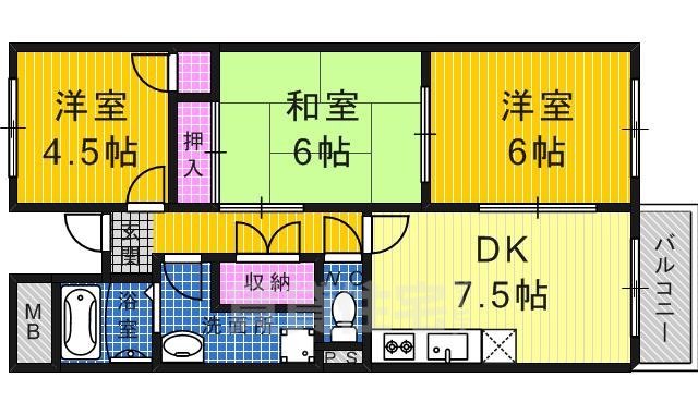 シークハウスの間取り