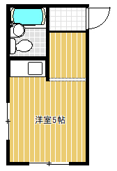 【コーポＥＲＩの間取り】