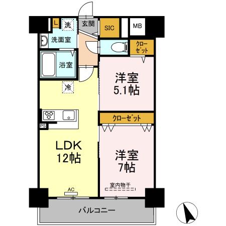 SunResidence小禄の間取り