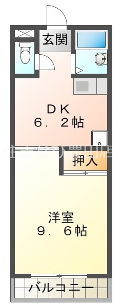 刈谷市寿町のマンションの間取り