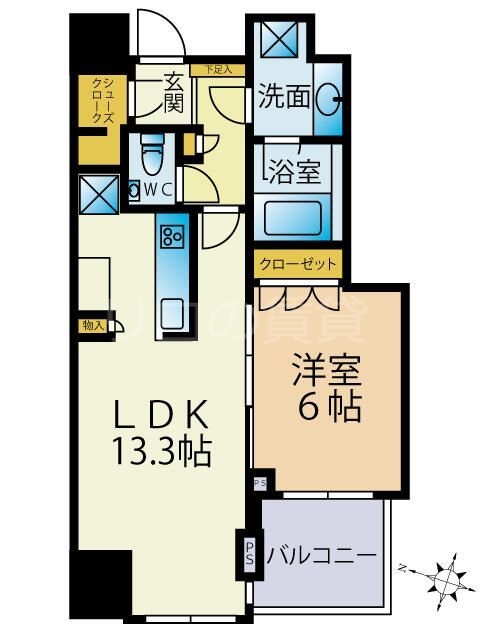 大崎ウエストシティタワーズEASTの間取り