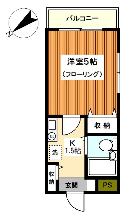 町田市鶴間のマンションの間取り