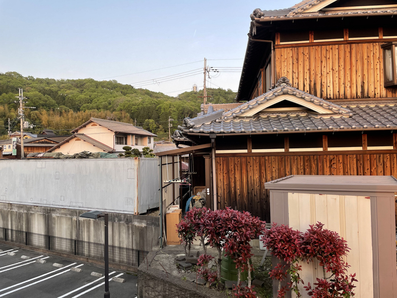 【加西市北条町古坂のアパートの眺望】