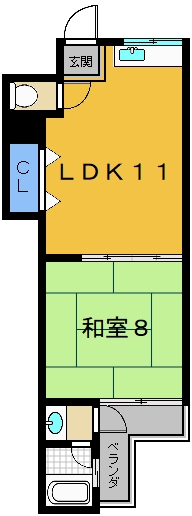 スペース下鴨の間取り