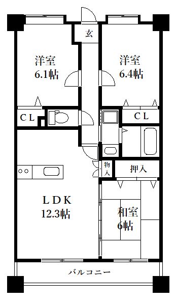 R-BLDG03の間取り