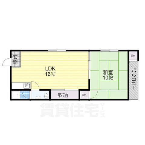 三和第6マンションの間取り