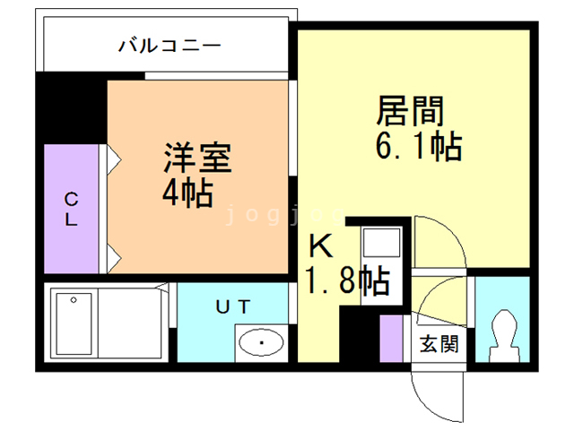 レジデンスタワー札幌の間取り