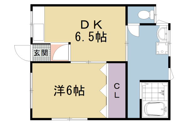 Ｈａｌｅ嵐山の間取り