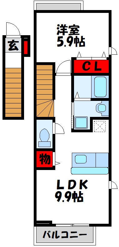リアルエステートIIの間取り