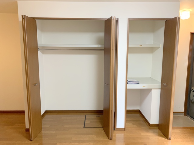 収納　充実した収納