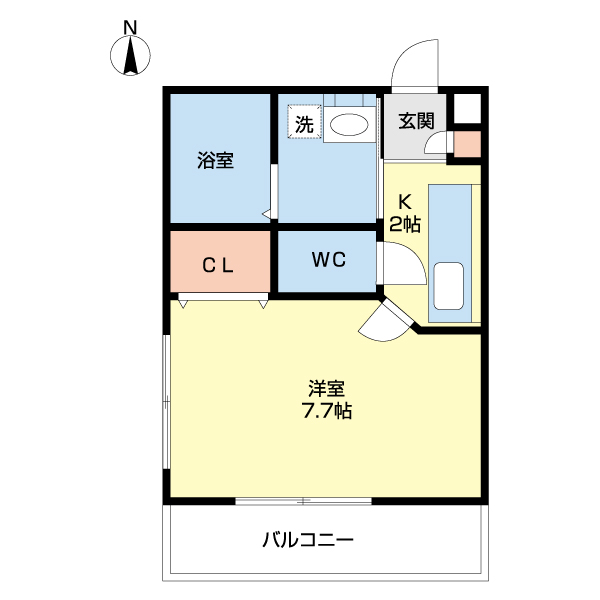 シー・ハイルの間取り