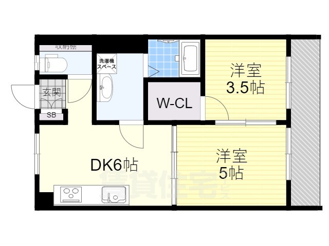 ハイツイレブン1号館の間取り