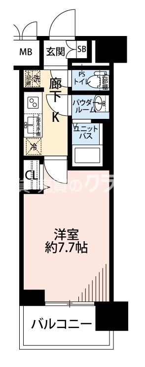 プレサンス大正フレンジの間取り