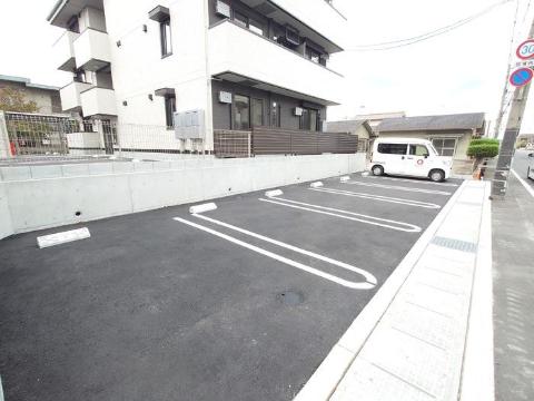 【福山市曙町のアパートの眺望】